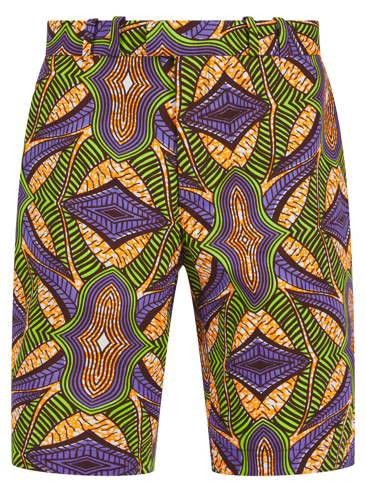 Men's African print shorts