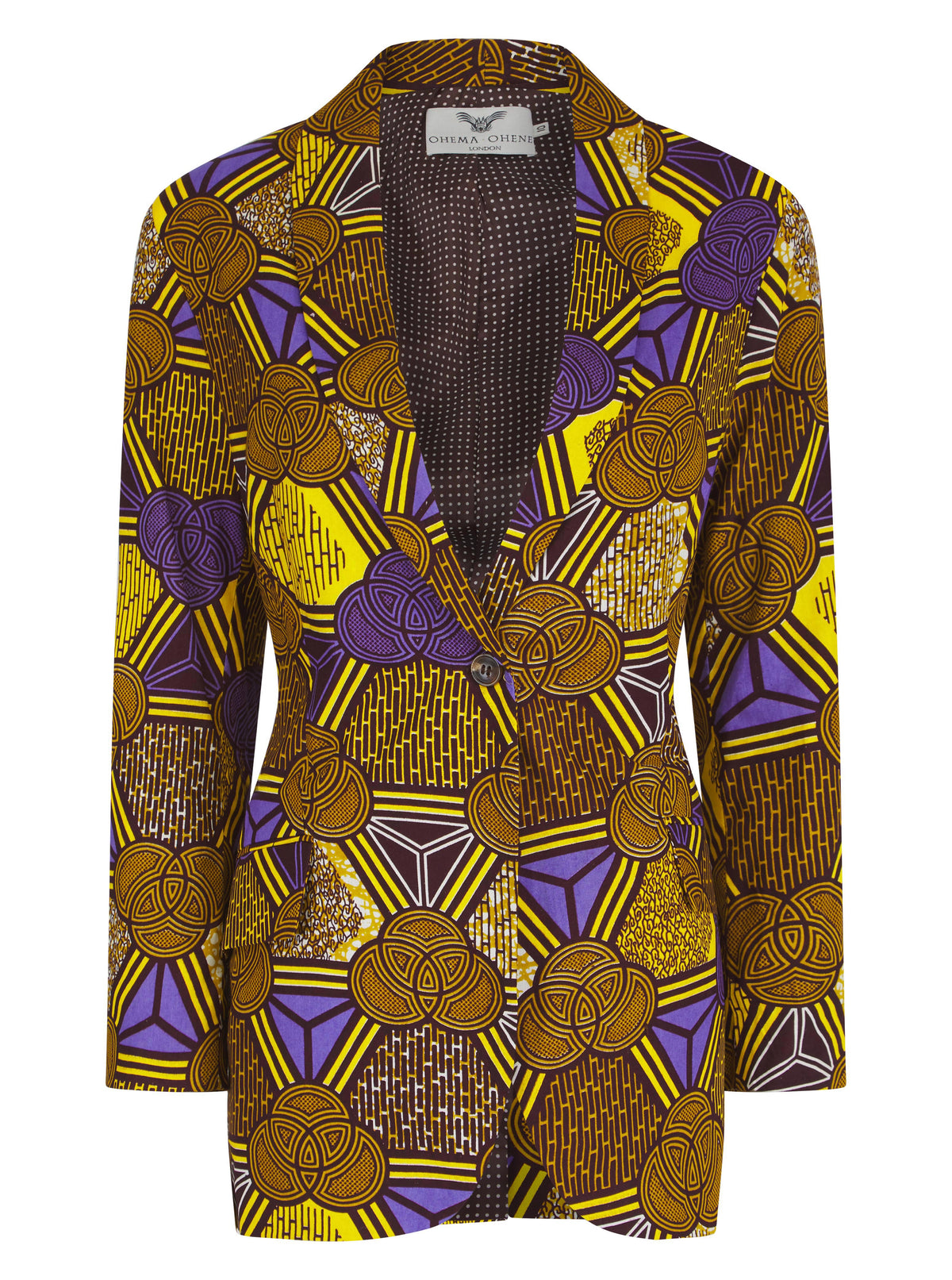 LADIES African print blazer