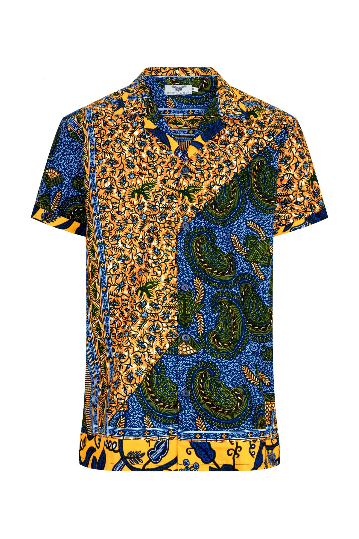 Chris Miami Collar shirt Meba - OHEMA OHENE AFRICAN INSPIRED FASHION