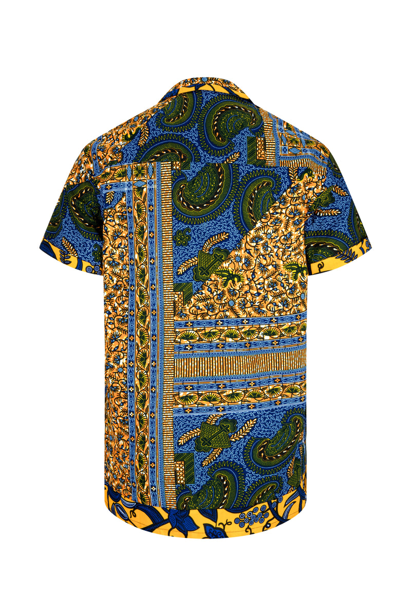 Chris Miami Collar shirt Meba - OHEMA OHENE AFRICAN INSPIRED FASHION