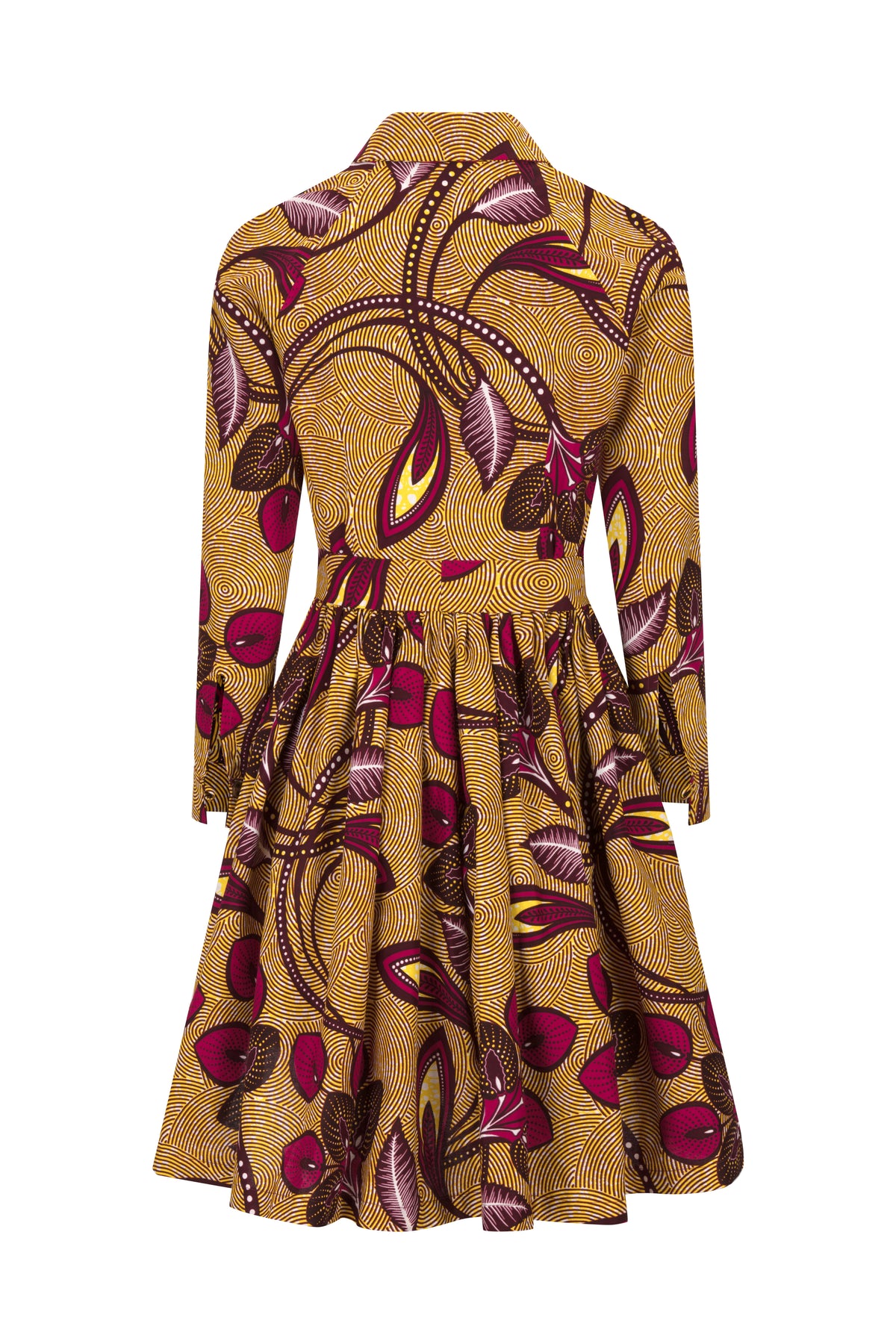 Akua Midi dress - OHEMA OHENE AFRICAN INSPIRED FASHION