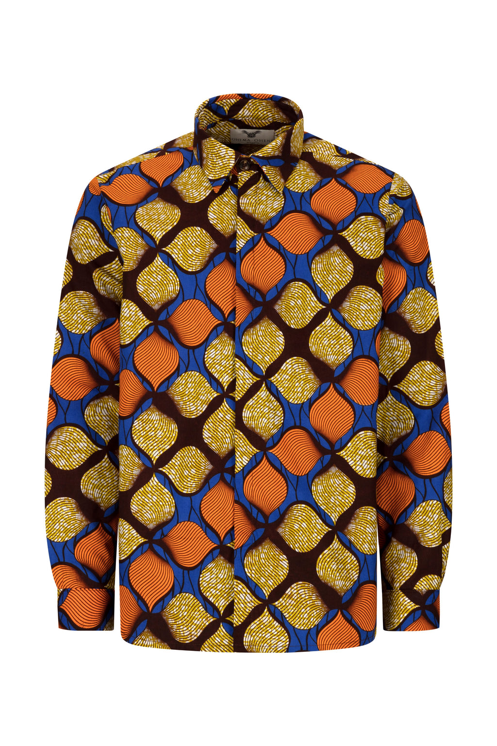 Long sleeve African print shirt – OHEMA OHENE AFRICAN INSPIRED FASHION