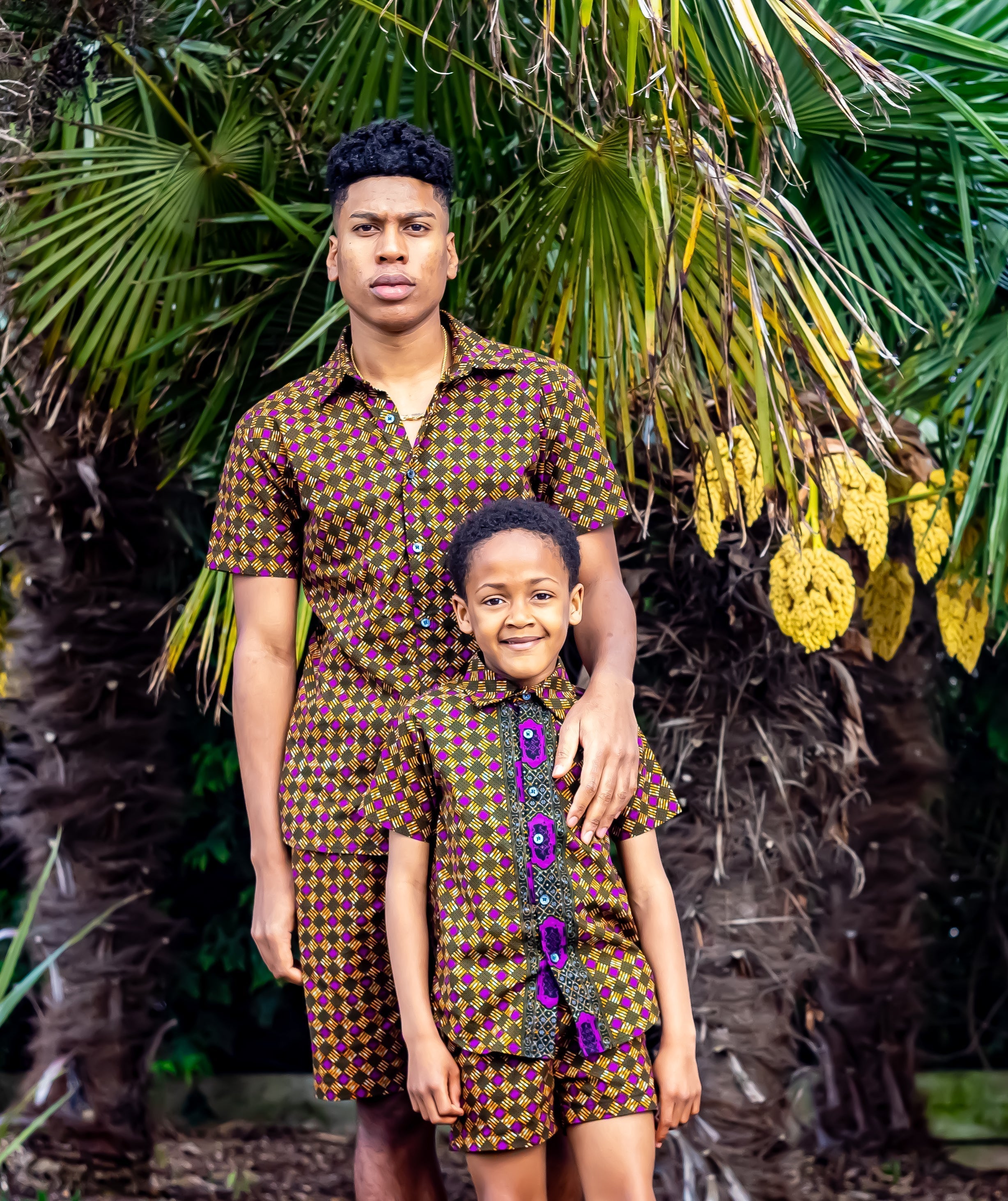 Father and son clothing OHEMA OHENE AFRICAN INSPIRED FASHION