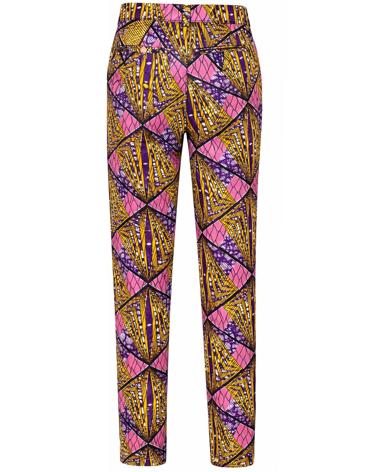 Men's African print Trousers Coca Harlequin