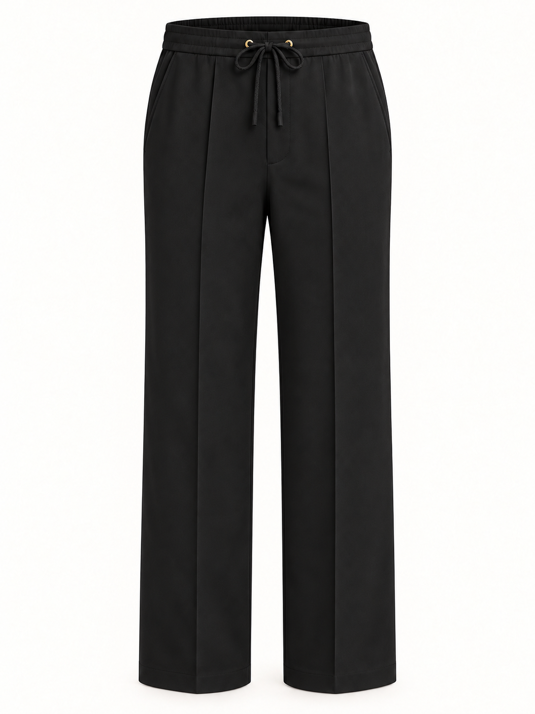 Men's Senator Black Long Sleeve Kaftan Suit