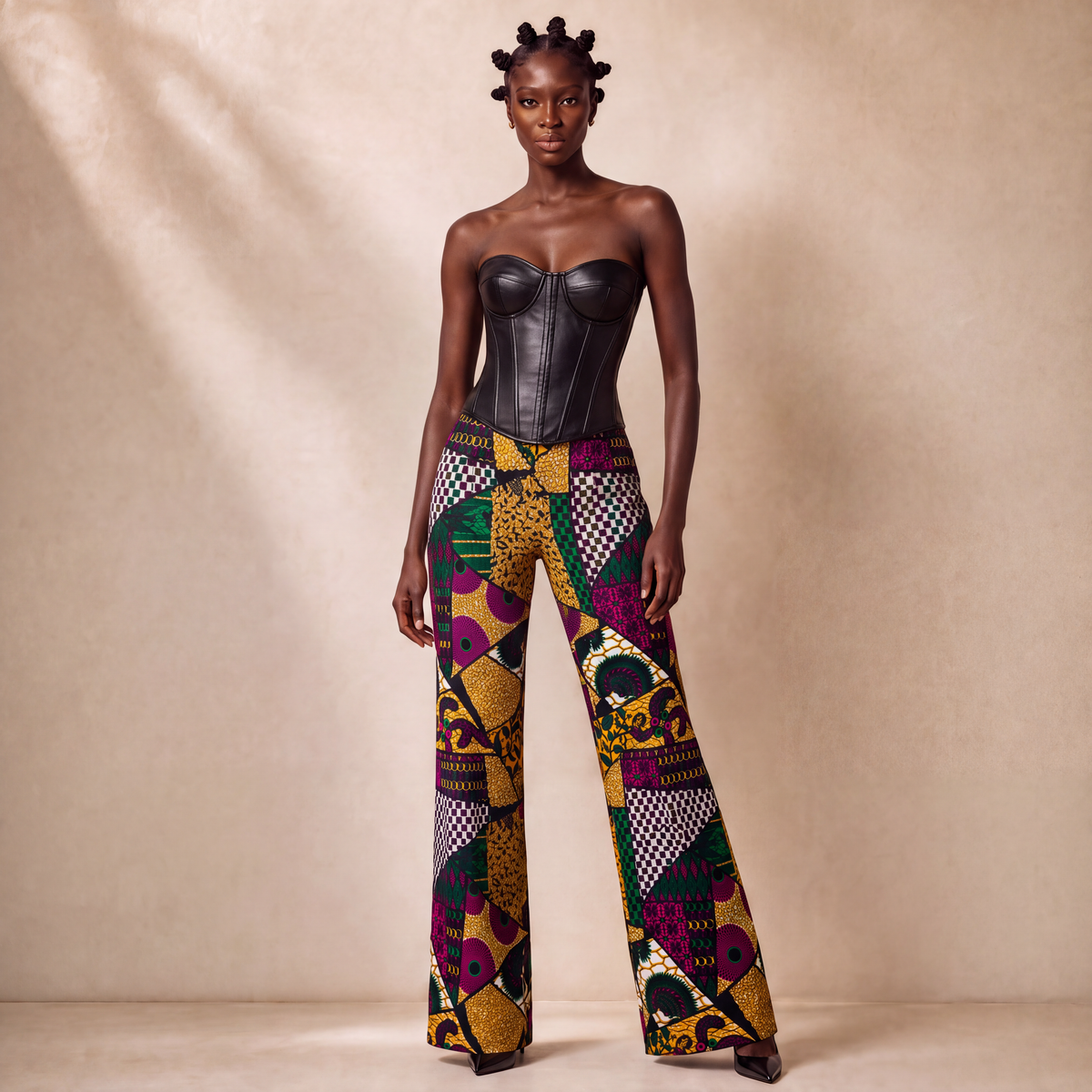 Ladies Wide Leg Trouser – Akosombo