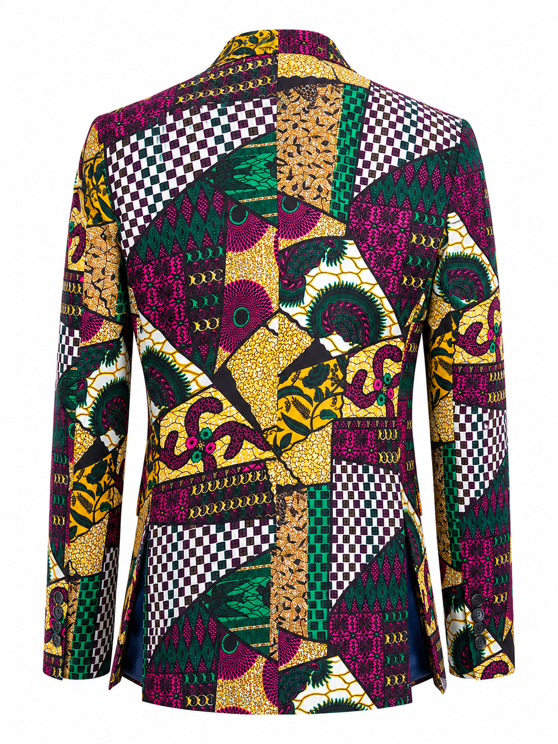 Men's African print Blazer Wedding outfit (Akosombo)