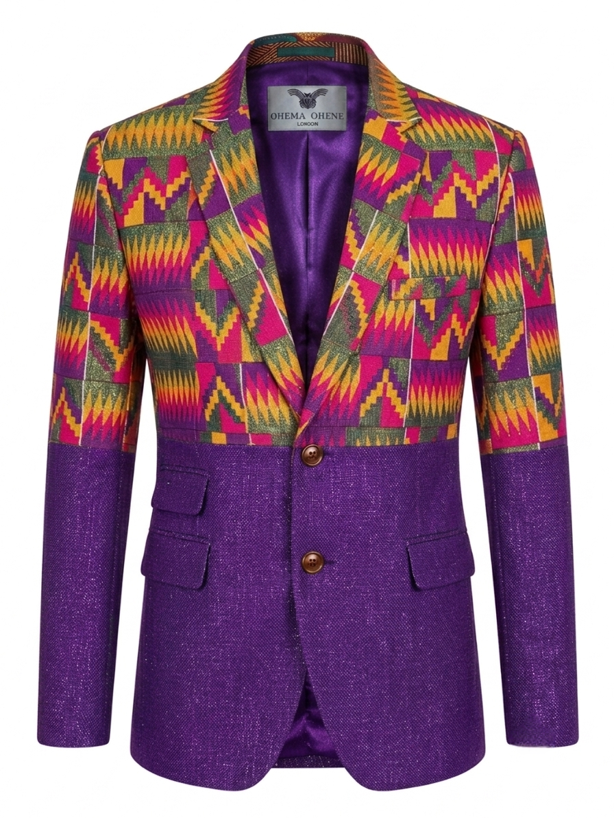 Kente blazer Ohema Ohene
