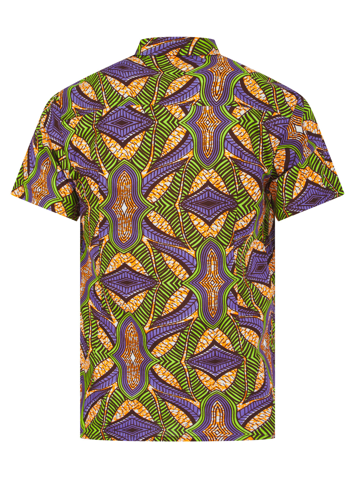 Men's Short Sleeve African print shirt