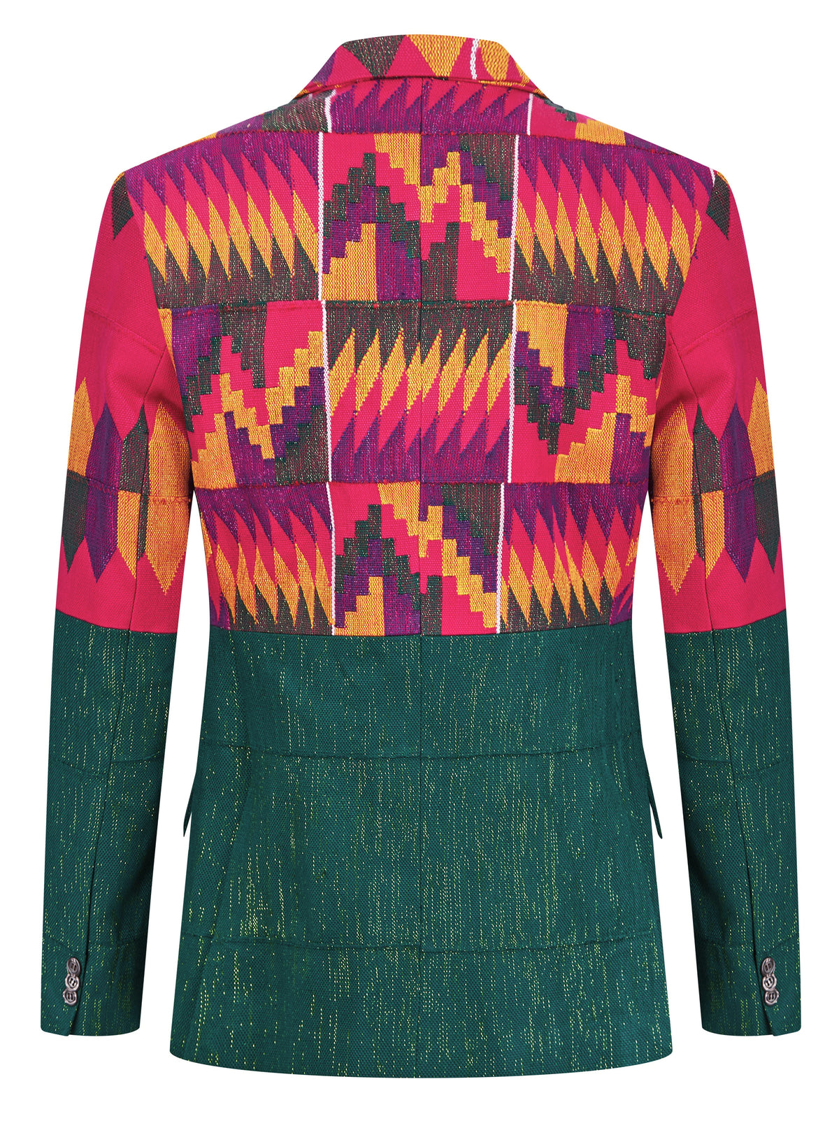 Men's Handwoven Kente Blazer
