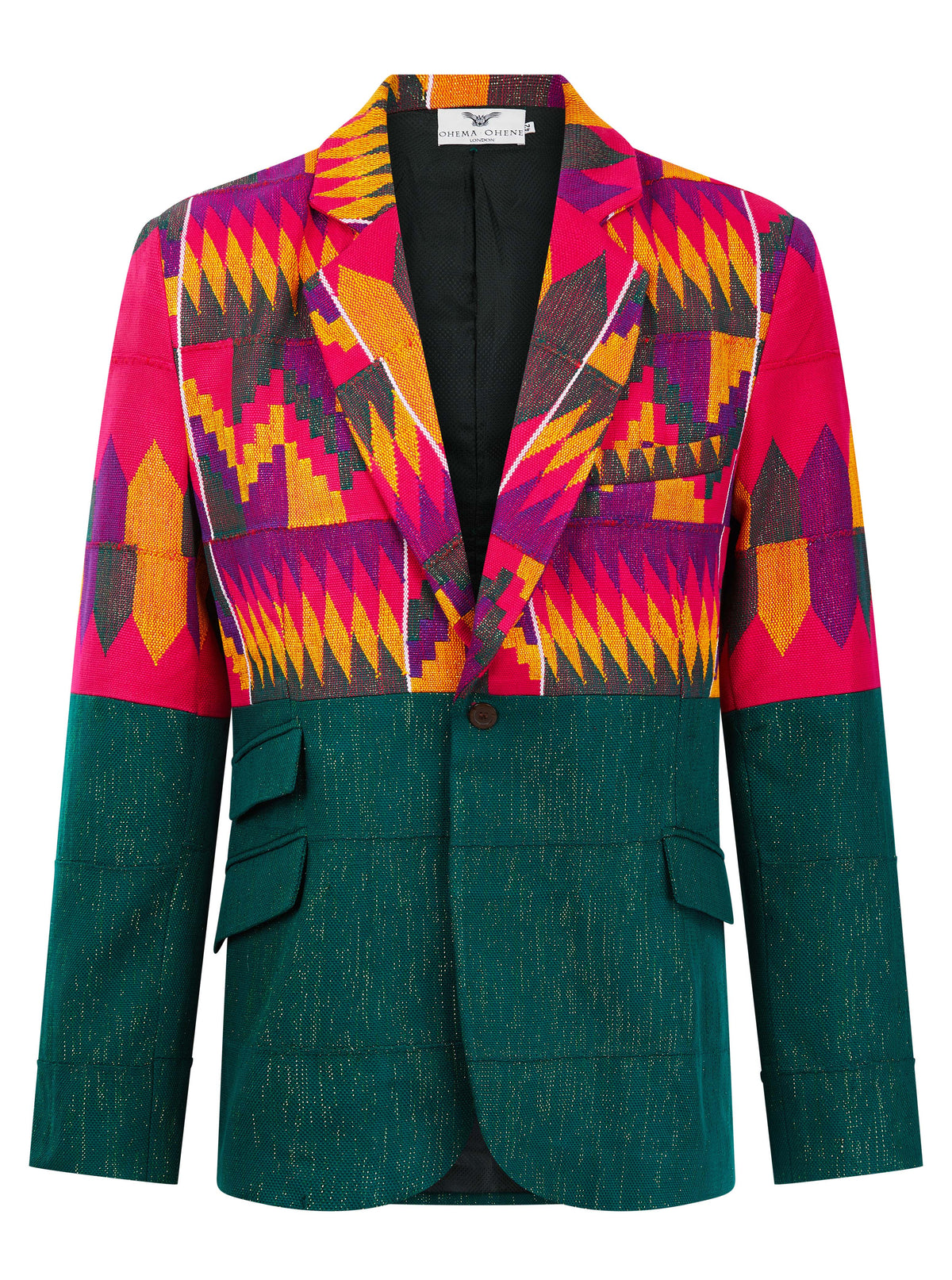 Men's Handwoven Kente Blazer