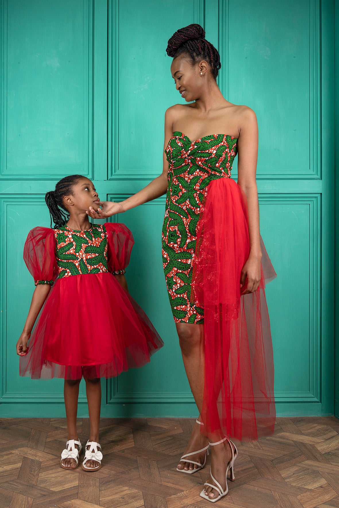 Rosie Girls Red African Print Tutu Party Dress OHEMA OHENE AFRICAN INSPIRED FASHION Rosie Girls Red African Print Tutu Party Dress OHEMA OHENE AFRICAN INSPIRED FASHION