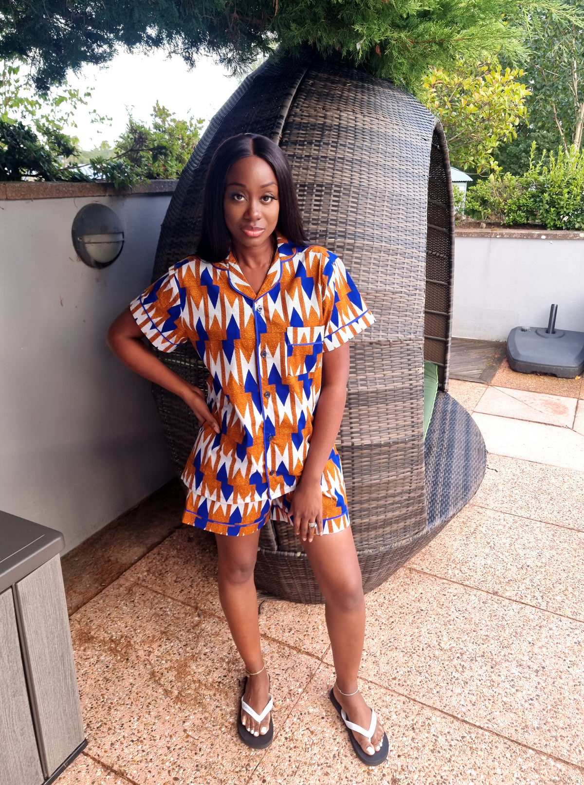 Teeno Loungewear: African Print Loungewear and Accessories