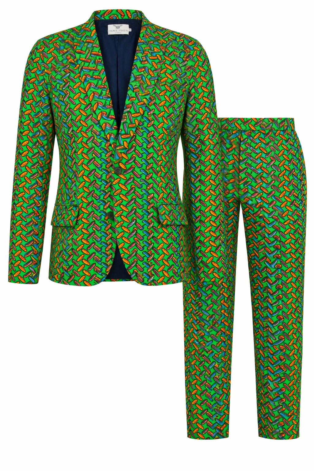 Ohema Ohene Boys African print suit