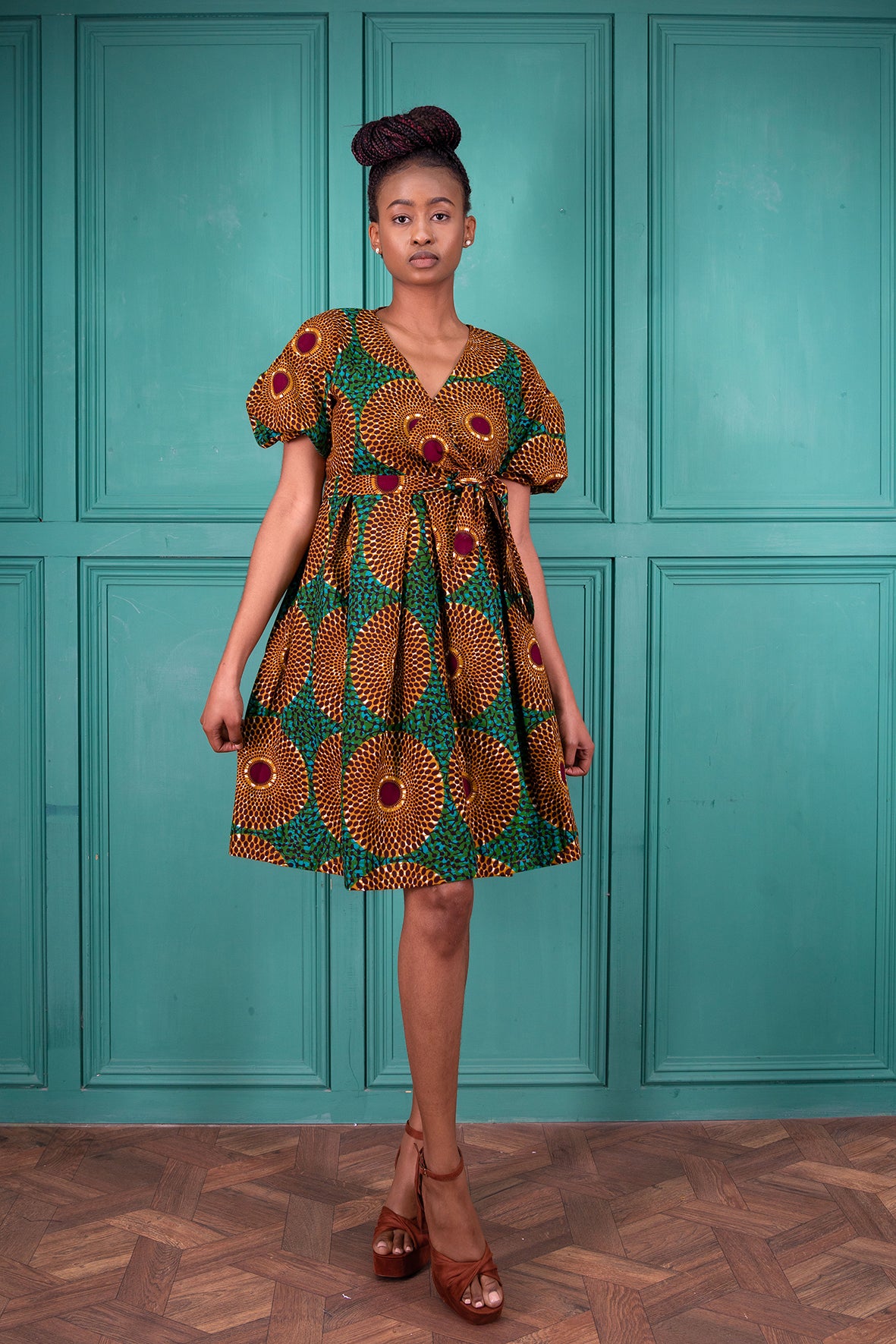 Ohema Ohene African print dress