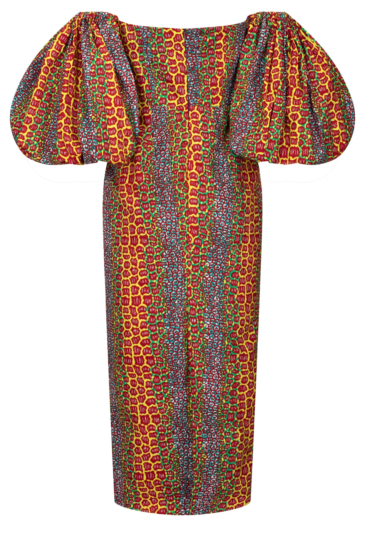African print Midaxi dress