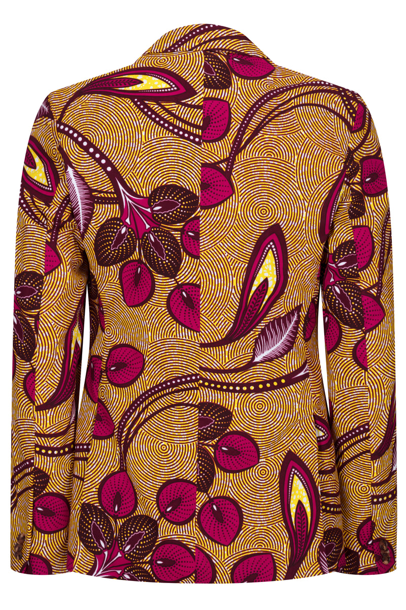 Men's African Print Blazer