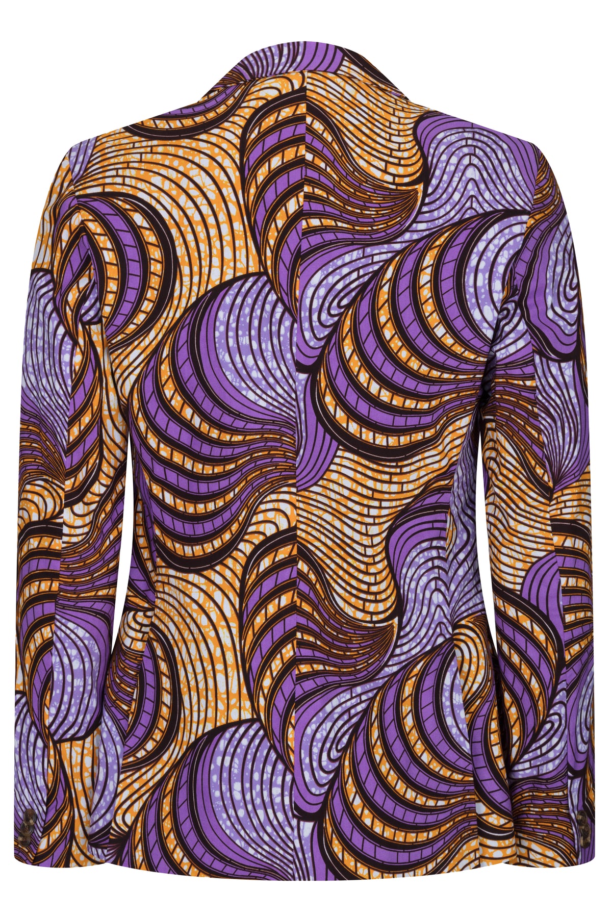 Femi Men's African Print Blazer- Fairground - OHEMA OHENE AFRICAN INSPIRED FASHION