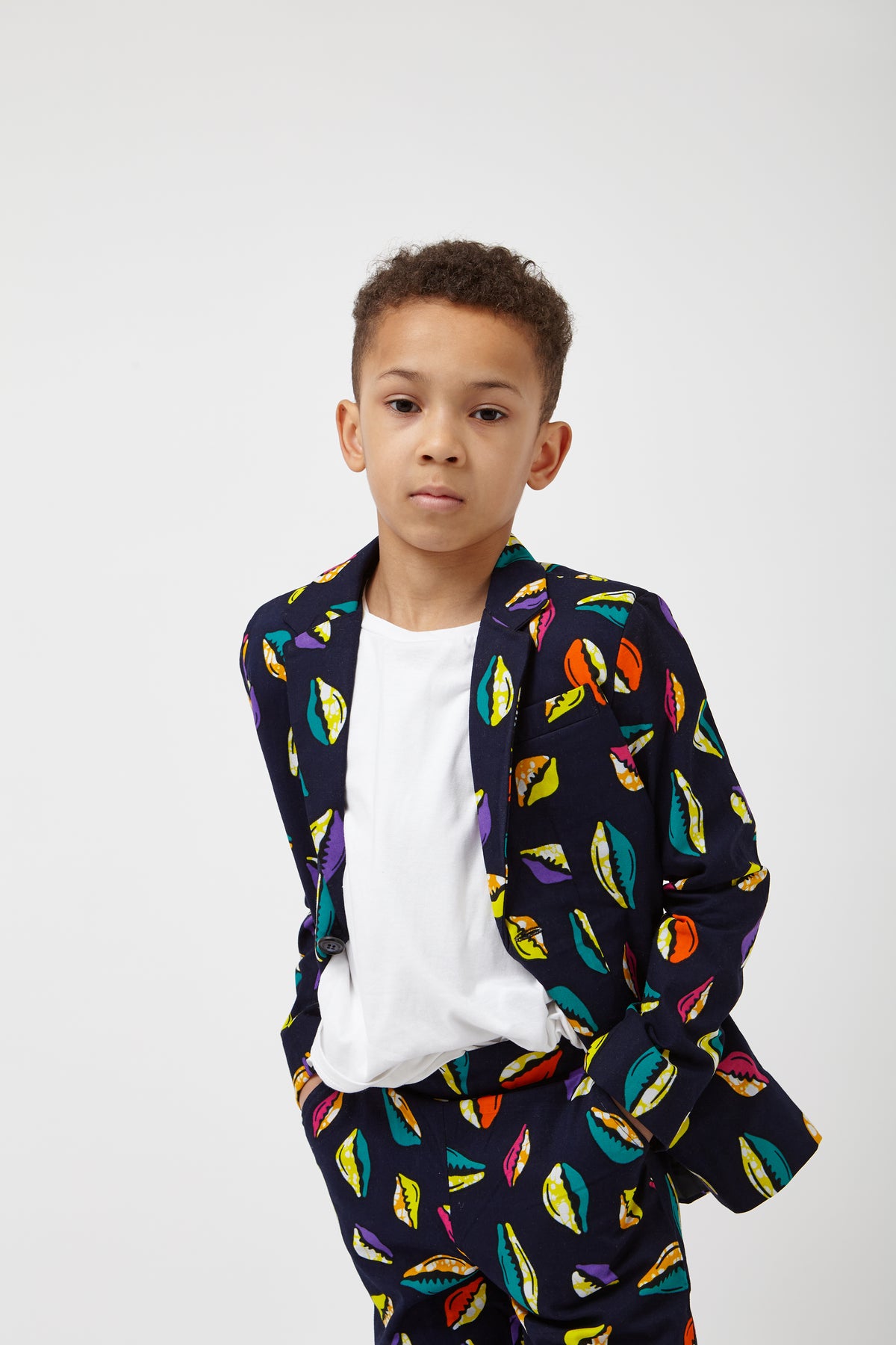 Boys African print suits