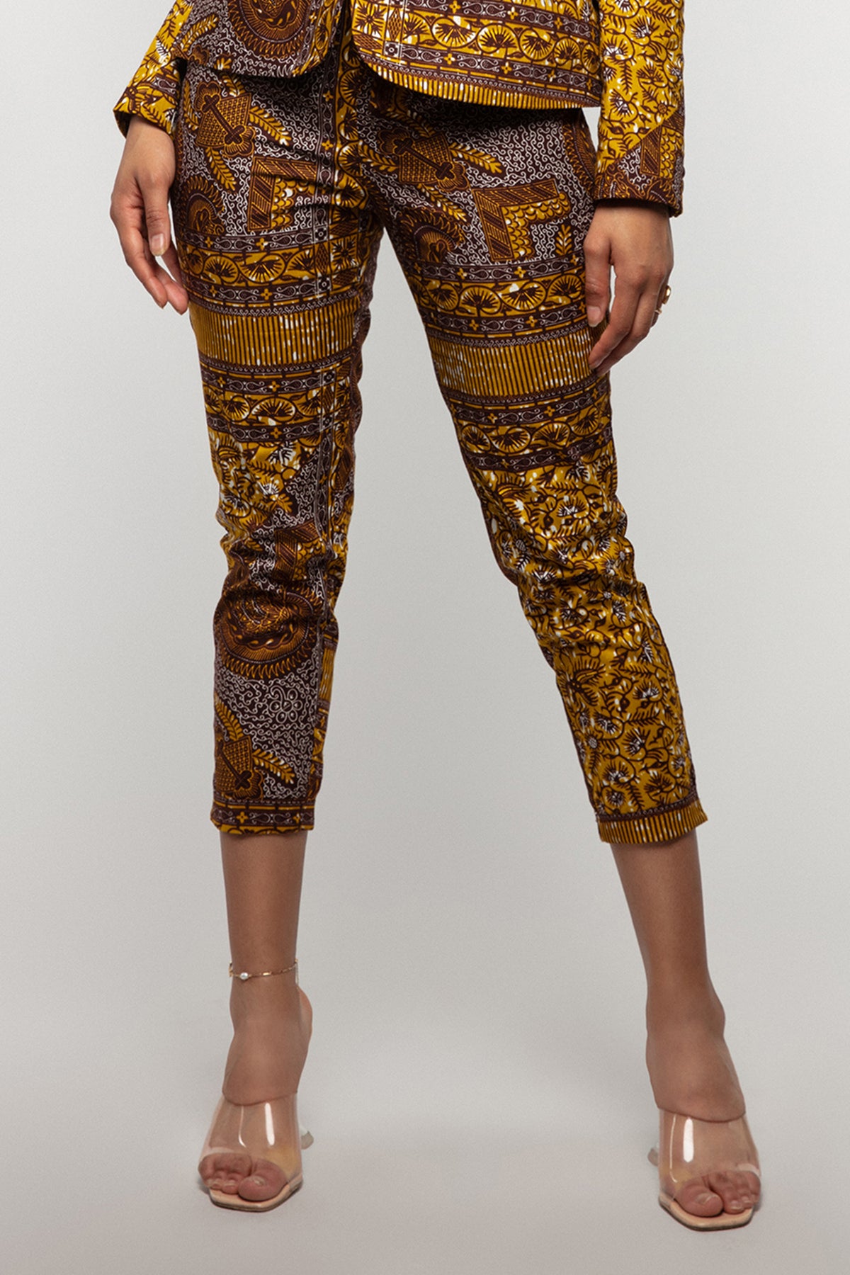 Doreen African print trousers- - OHEMA OHENE AFRICAN INSPIRED FASHION