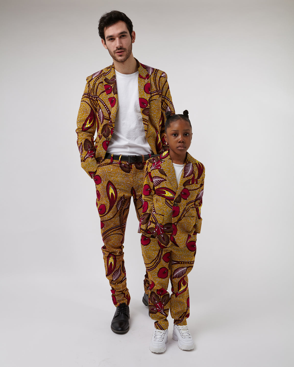 Men's African Print Blazer- Wine Floral – OHEMA OHENE AFRICAN