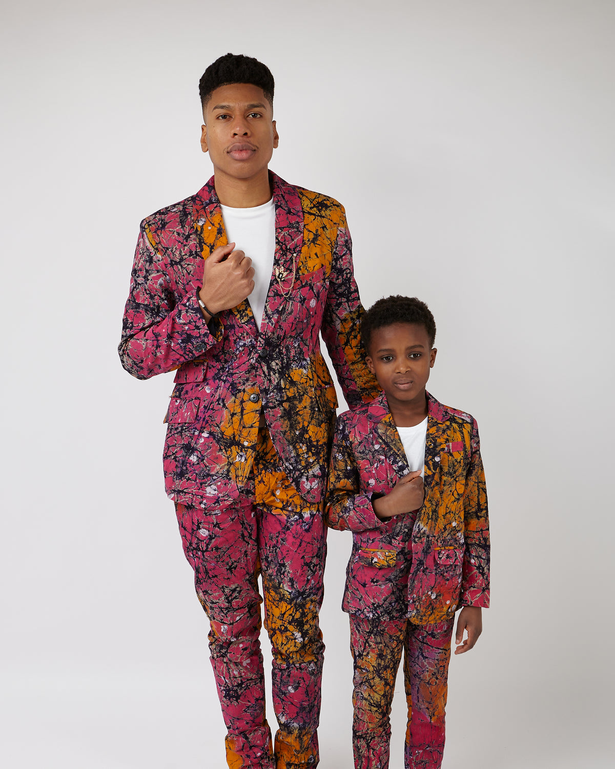 Kids Tie & dye Unisex Suit - OHEMA OHENE AFRICAN INSPIRED FASHION
