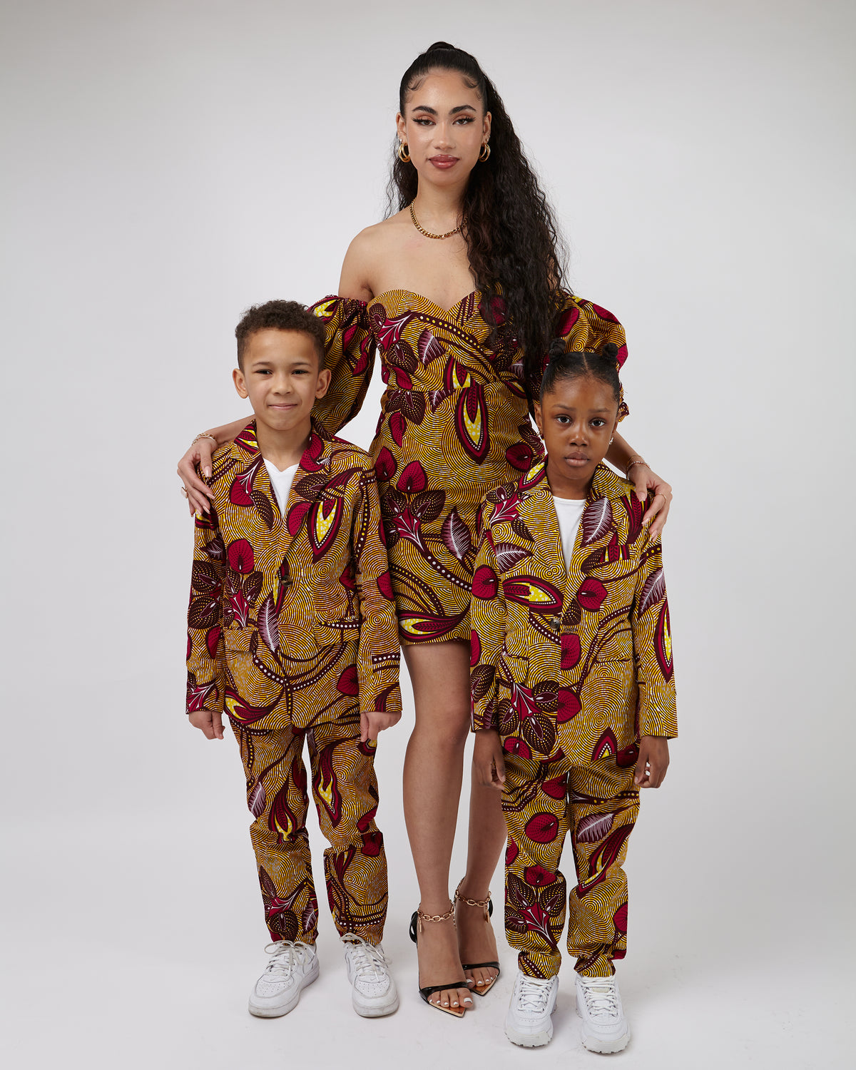 Crystal Puff Sleeve Bandeau Mini Dress - OHEMA OHENE AFRICAN INSPIRED FASHION