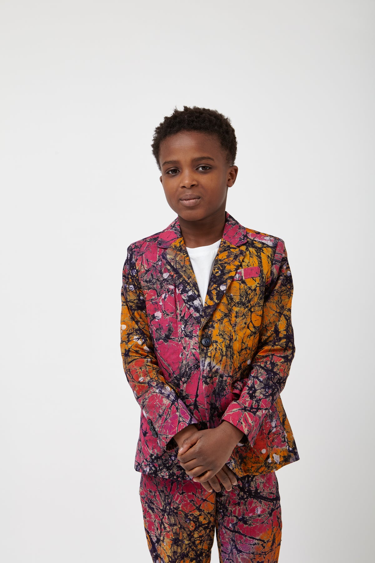 Kids Tie & dye Unisex Suit - OHEMA OHENE AFRICAN INSPIRED FASHION