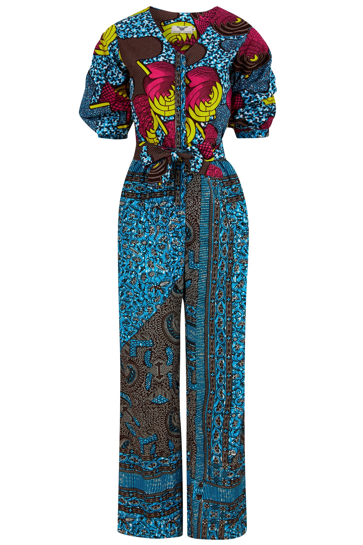 African Print Romper Suit/Playsuit - Eva - Jamii