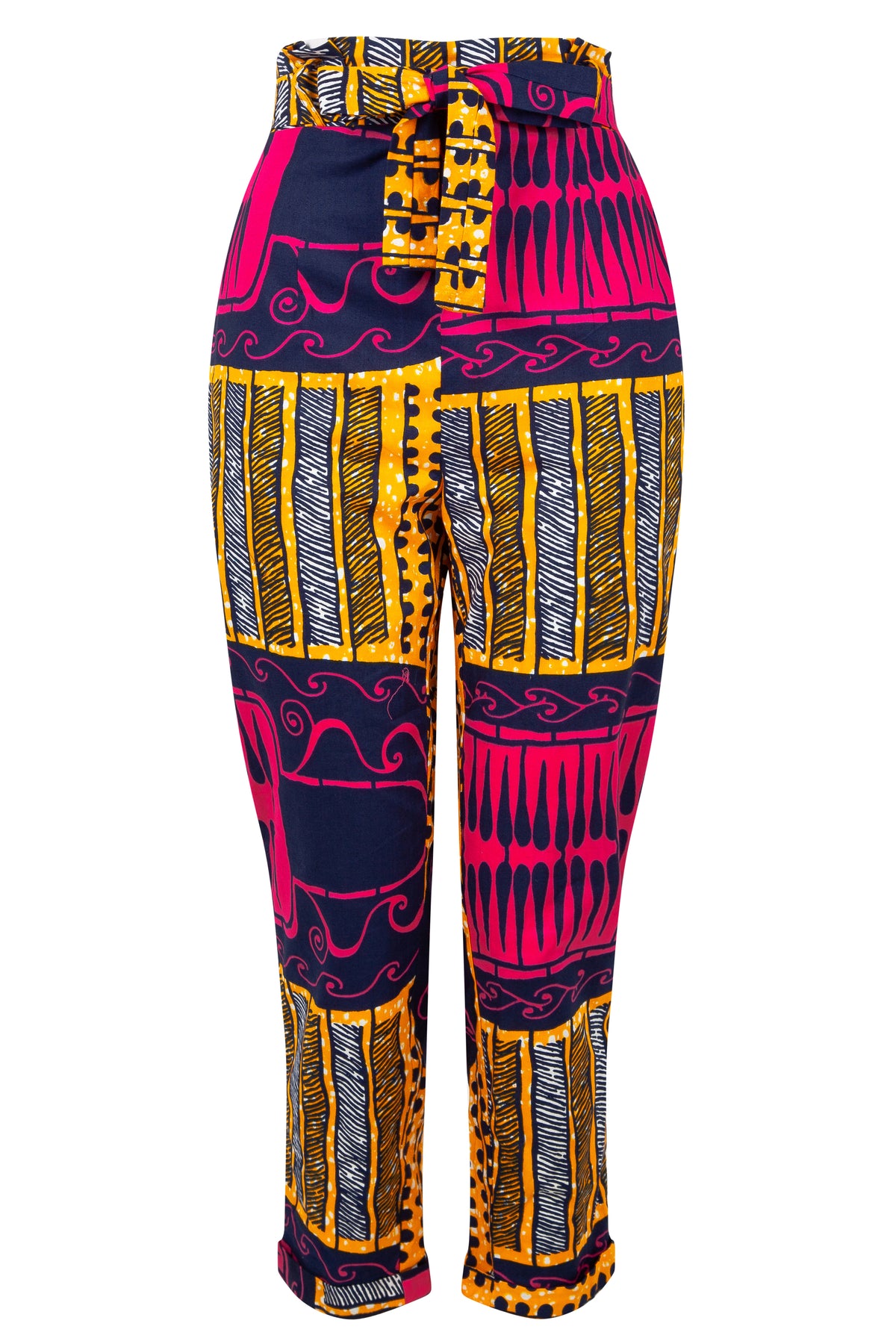 Doreen African print trousers- Azzei - OHEMA OHENE AFRICAN INSPIRED FASHION