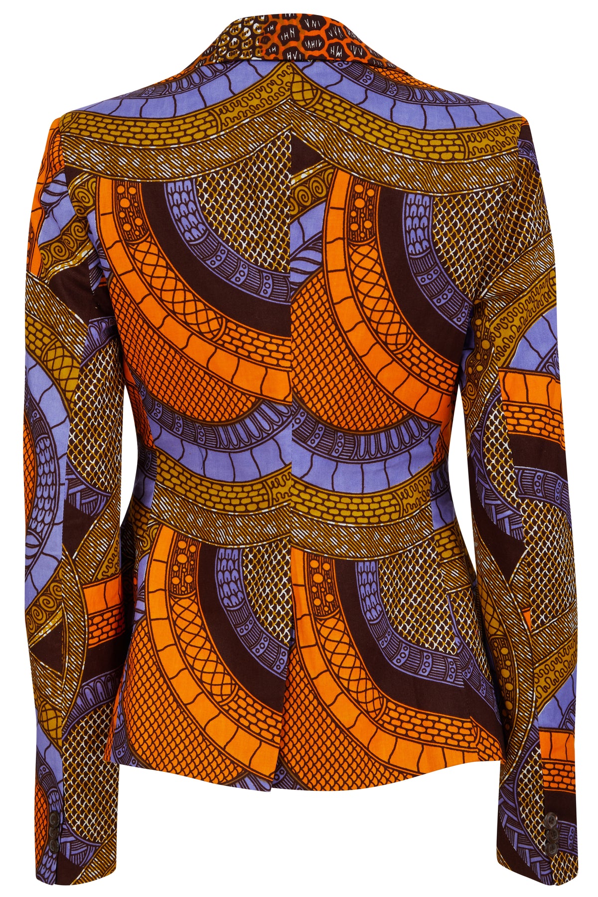 Vivienne African print blazer-Spherical - OHEMA OHENE AFRICAN INSPIRED FASHION