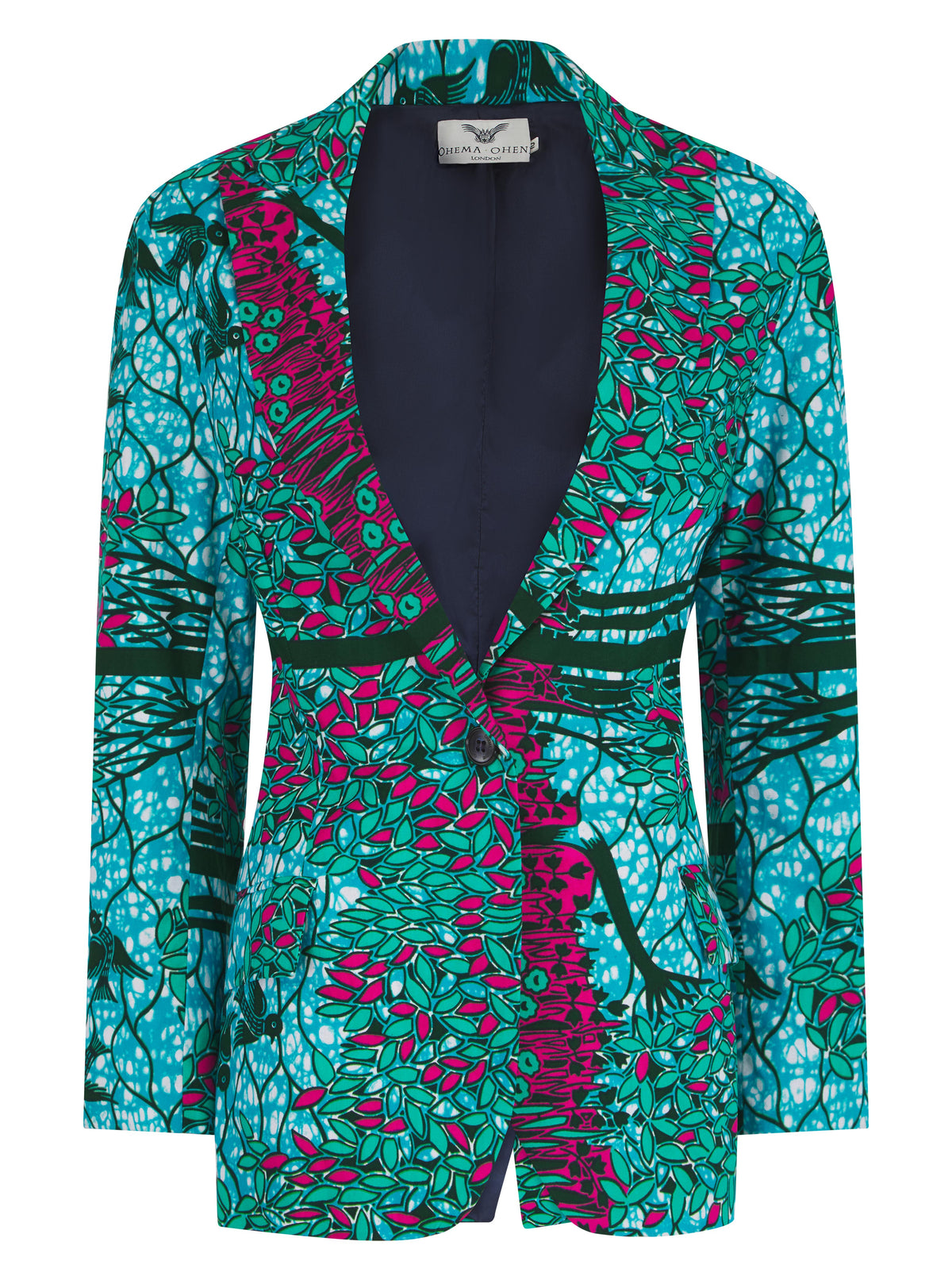 Jade Ladies African print blazer