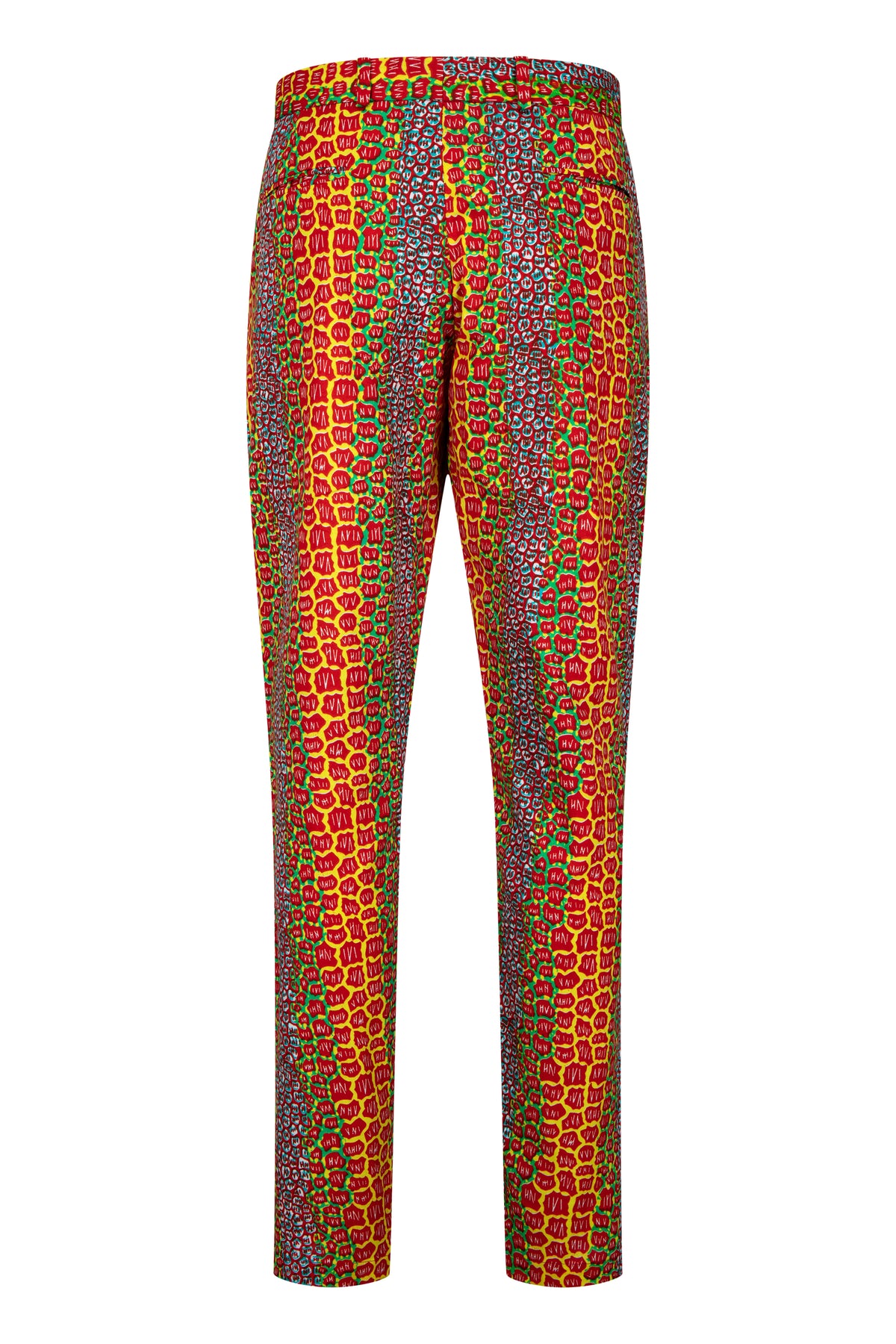 Osei straight leg trousers-Firestone - OHEMA OHENE AFRICAN INSPIRED FASHION