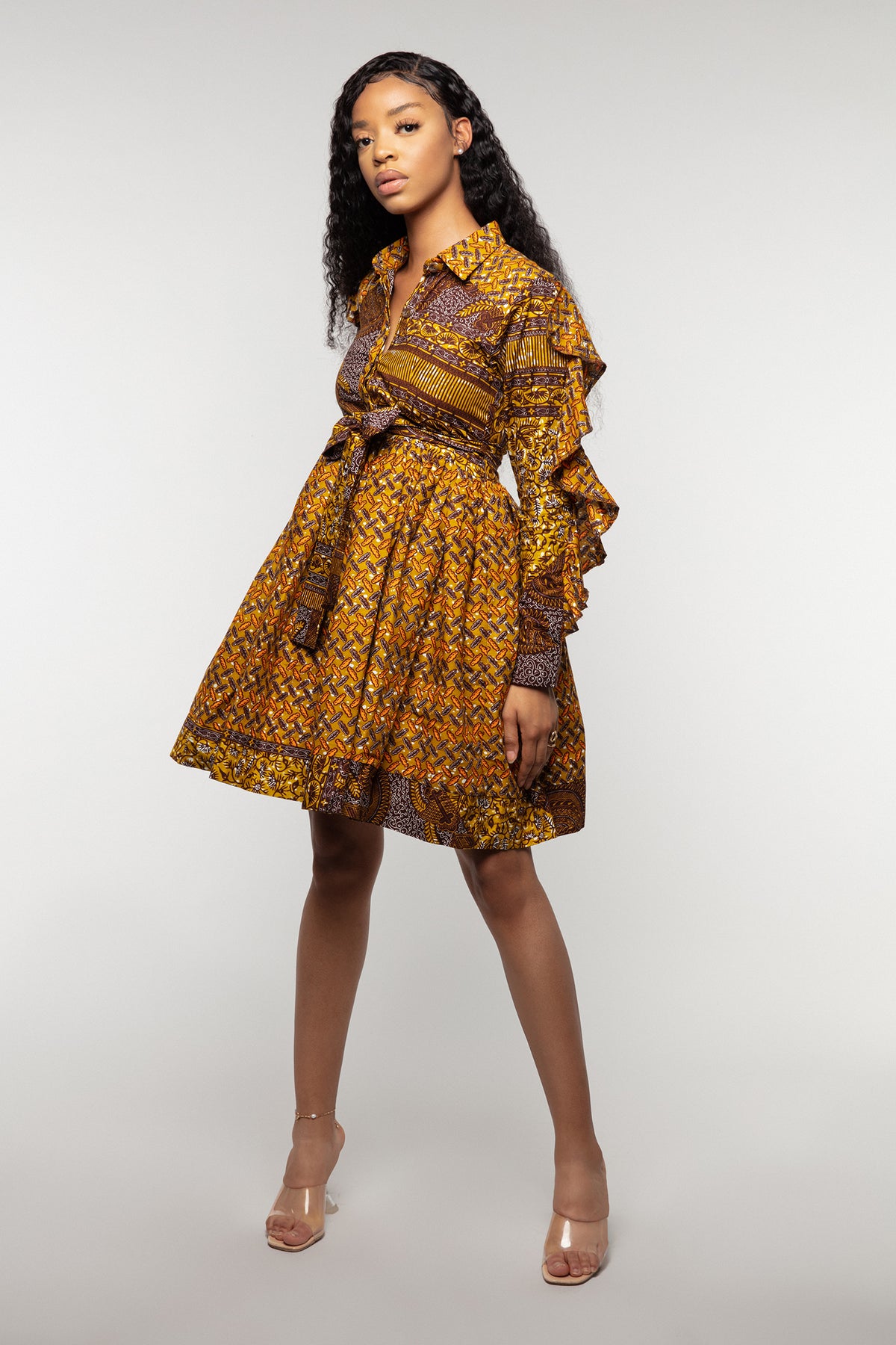 African print dress ohema ohene